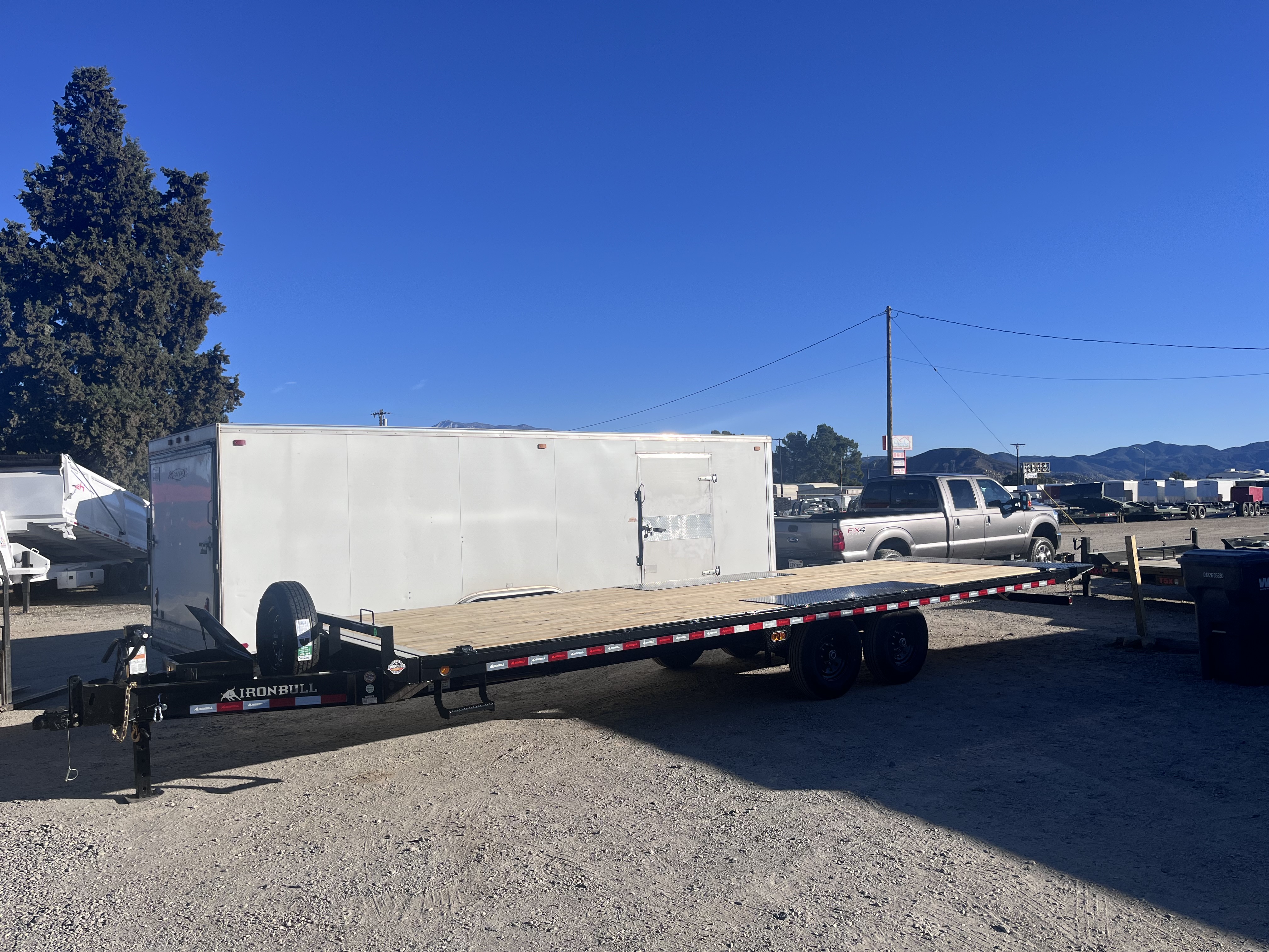 26' Deckover Tilt Trailer 10.8k